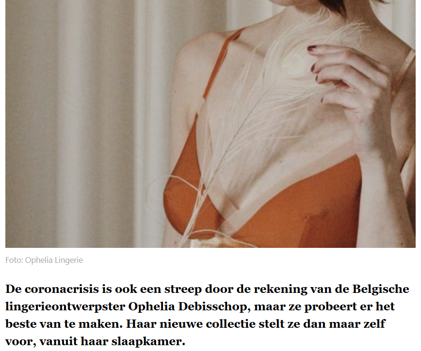 Feature at De Standaard