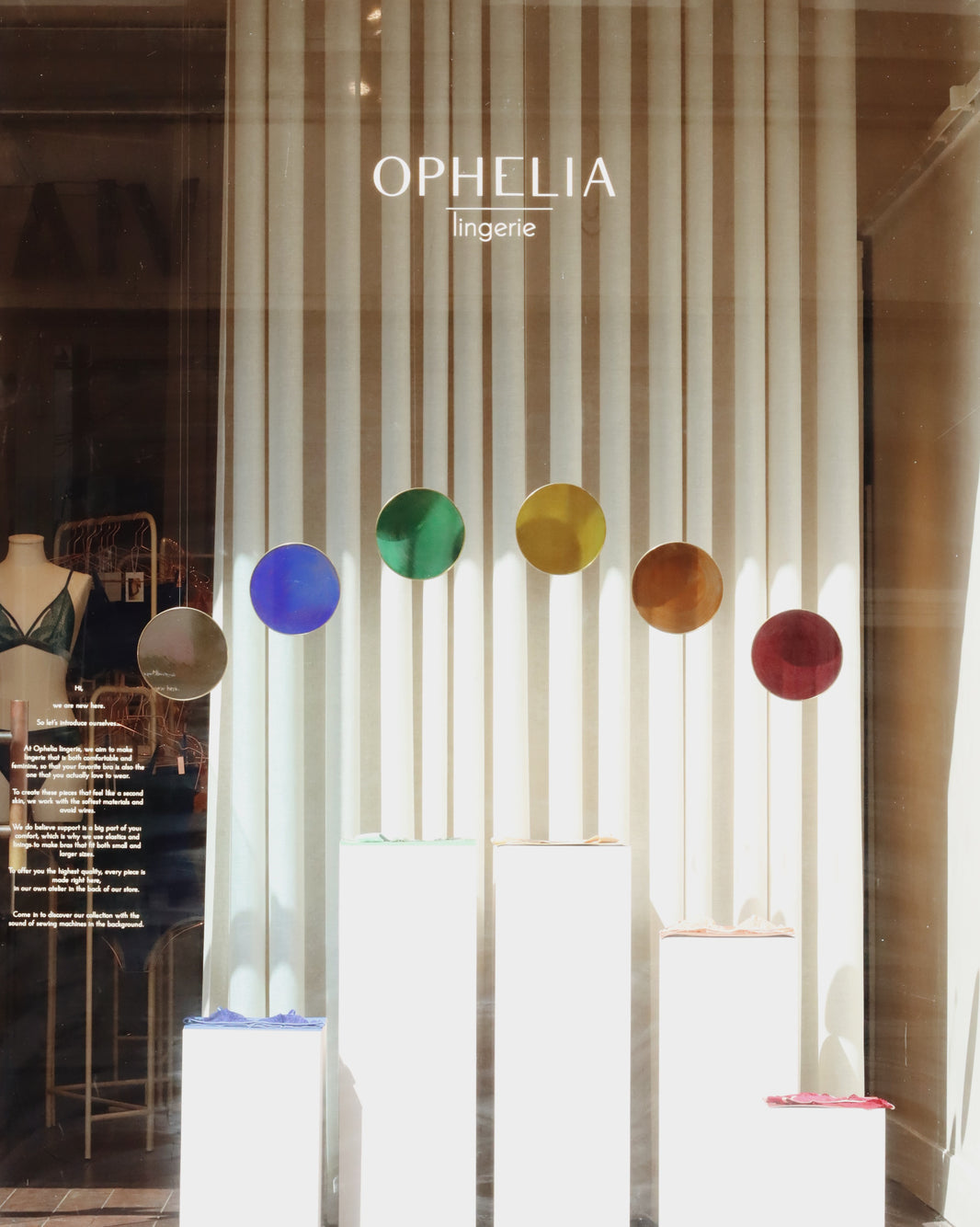 Window display for Antwerp Pride