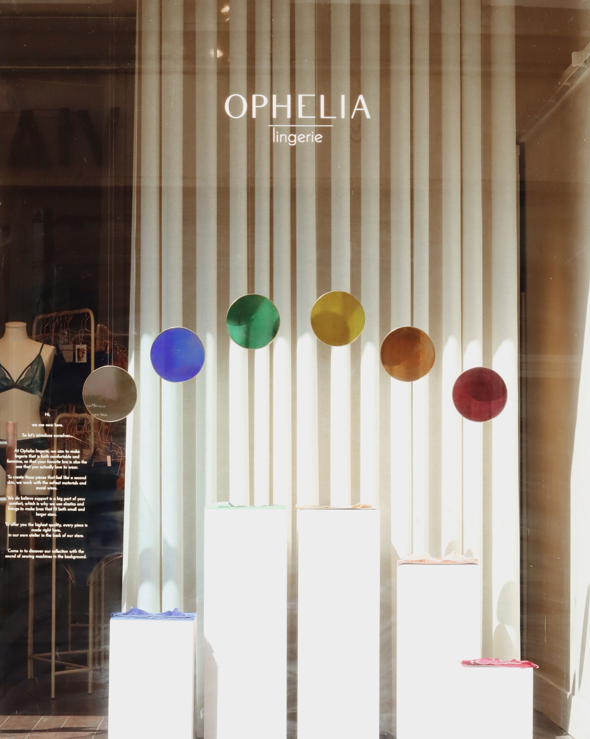 Window display for Antwerp Pride
