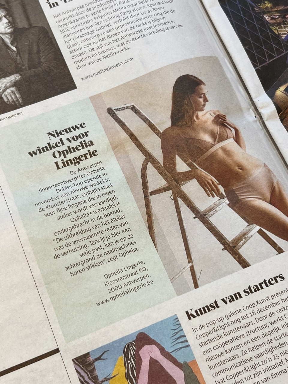 Feature in Citta newspaper