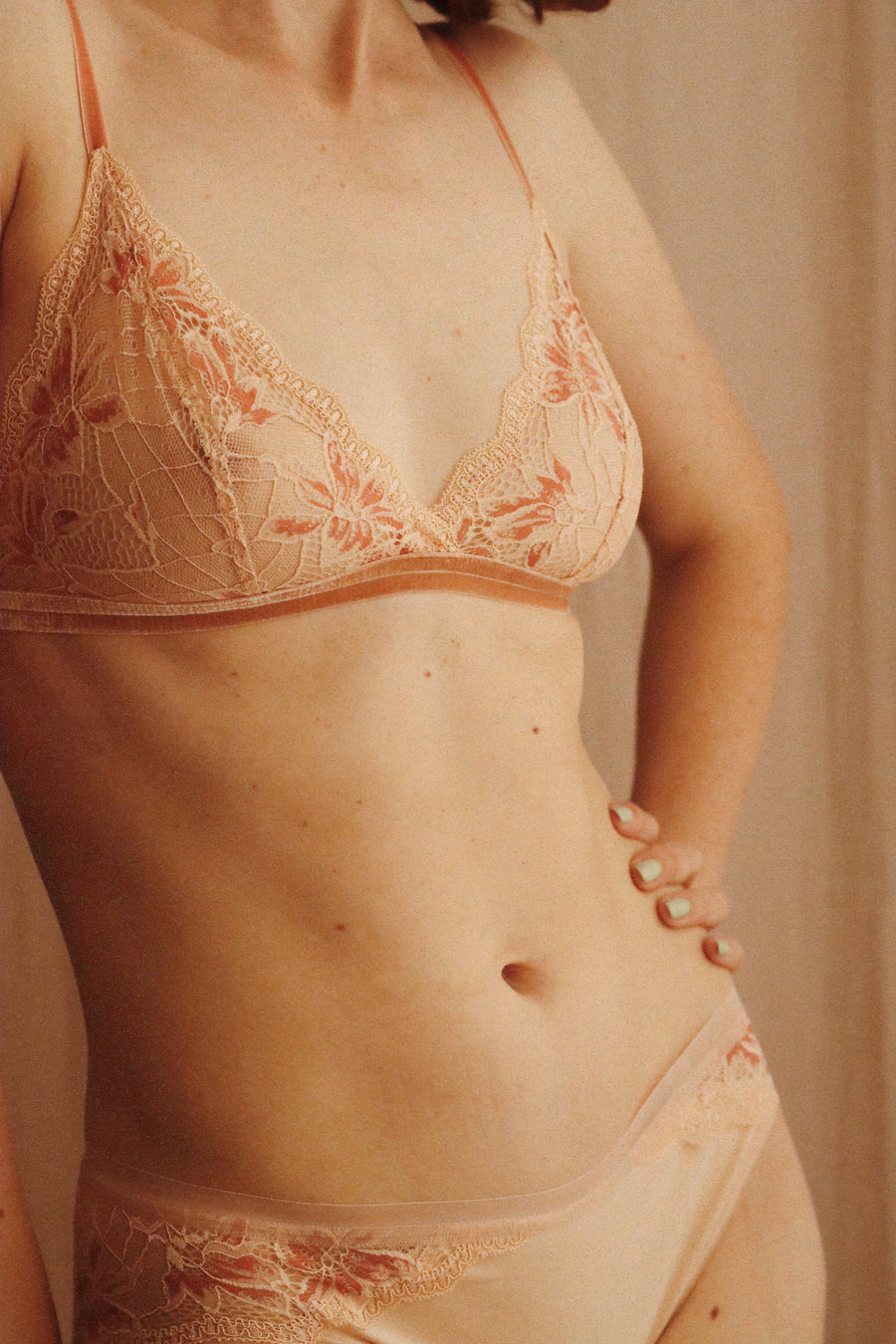 Infatuation bra apricot
