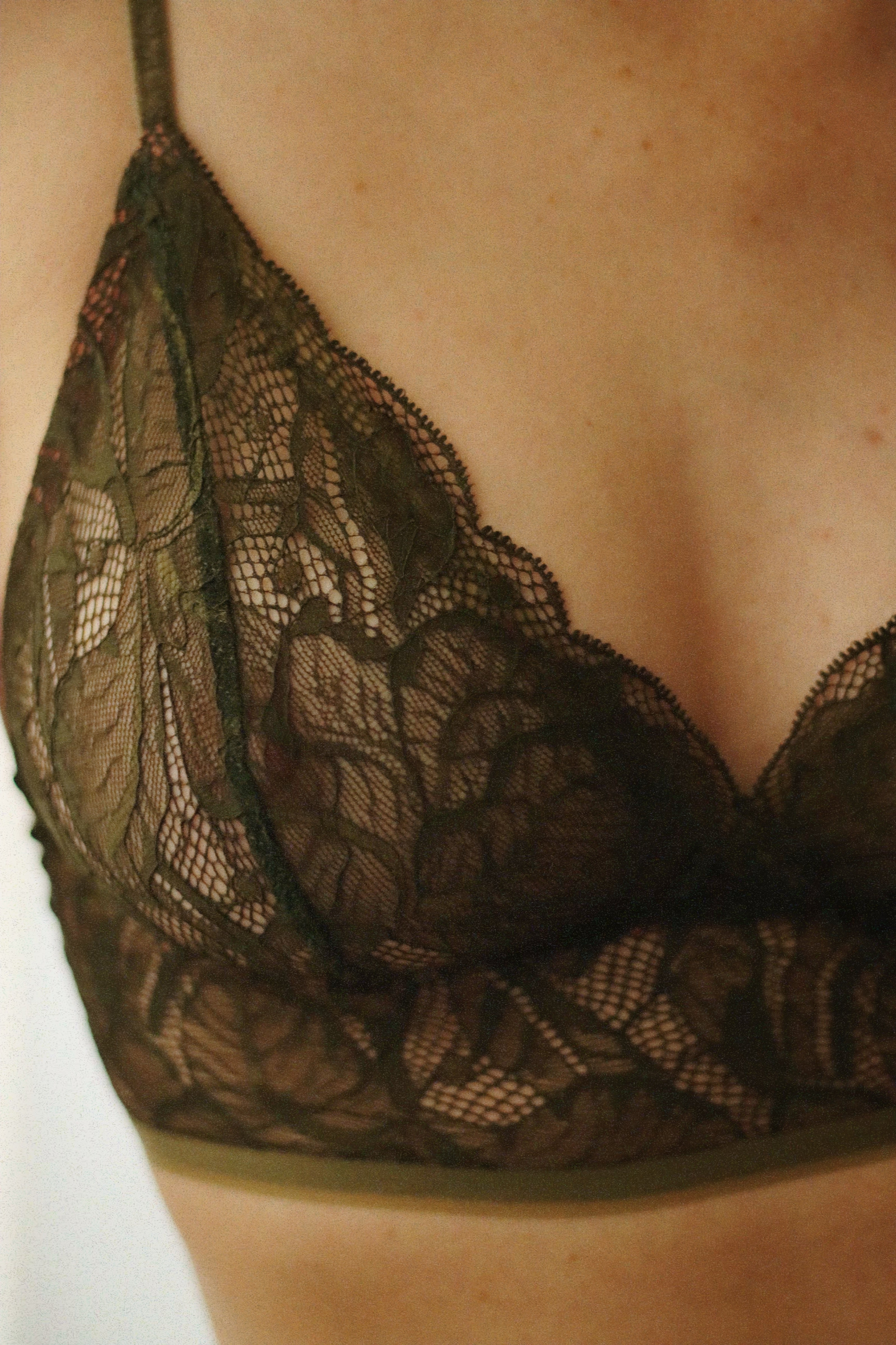 Fever bra forest green