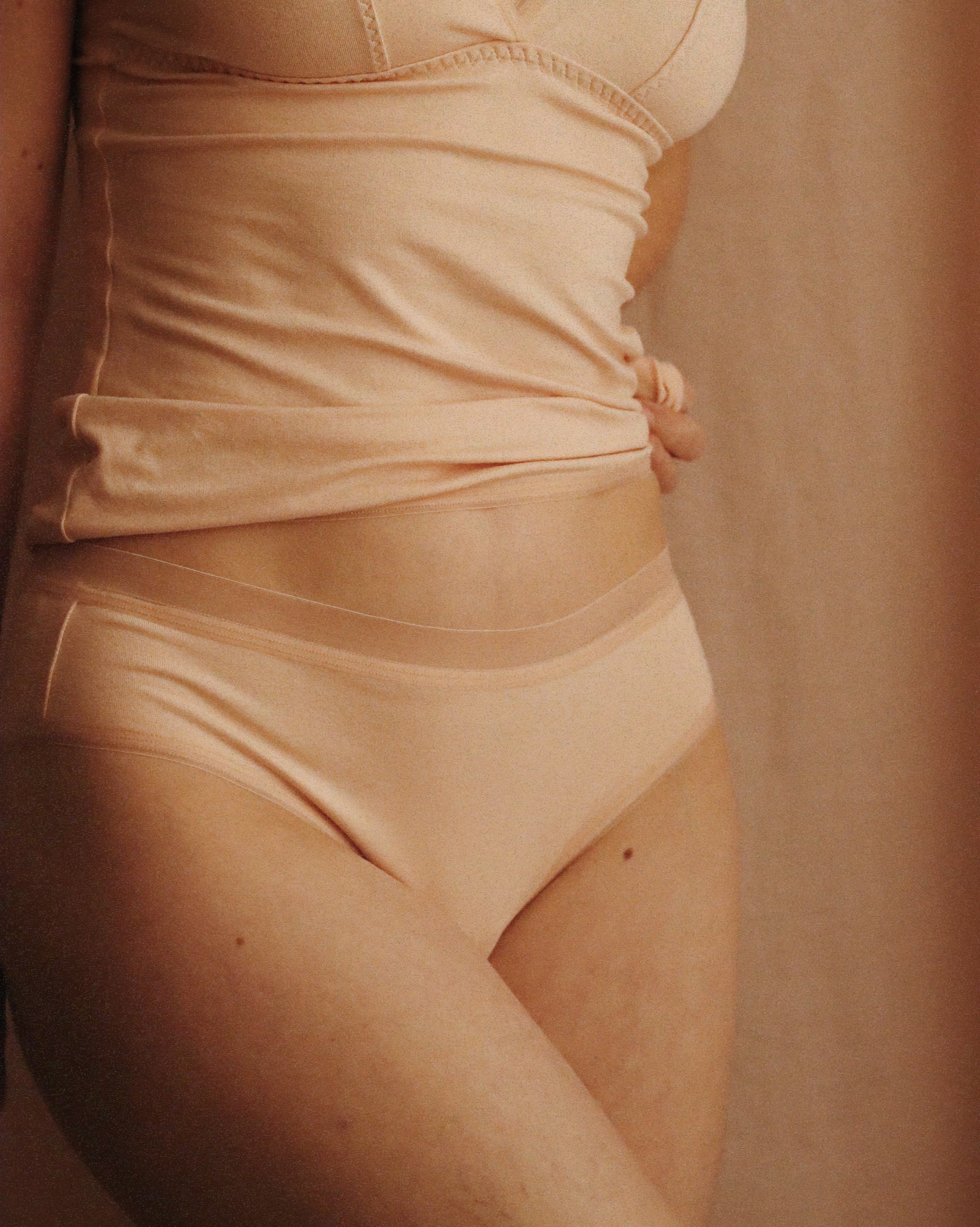 Basic panties bamboo sand