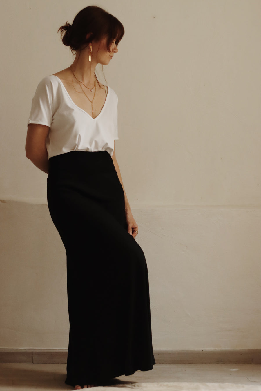 The long skirt