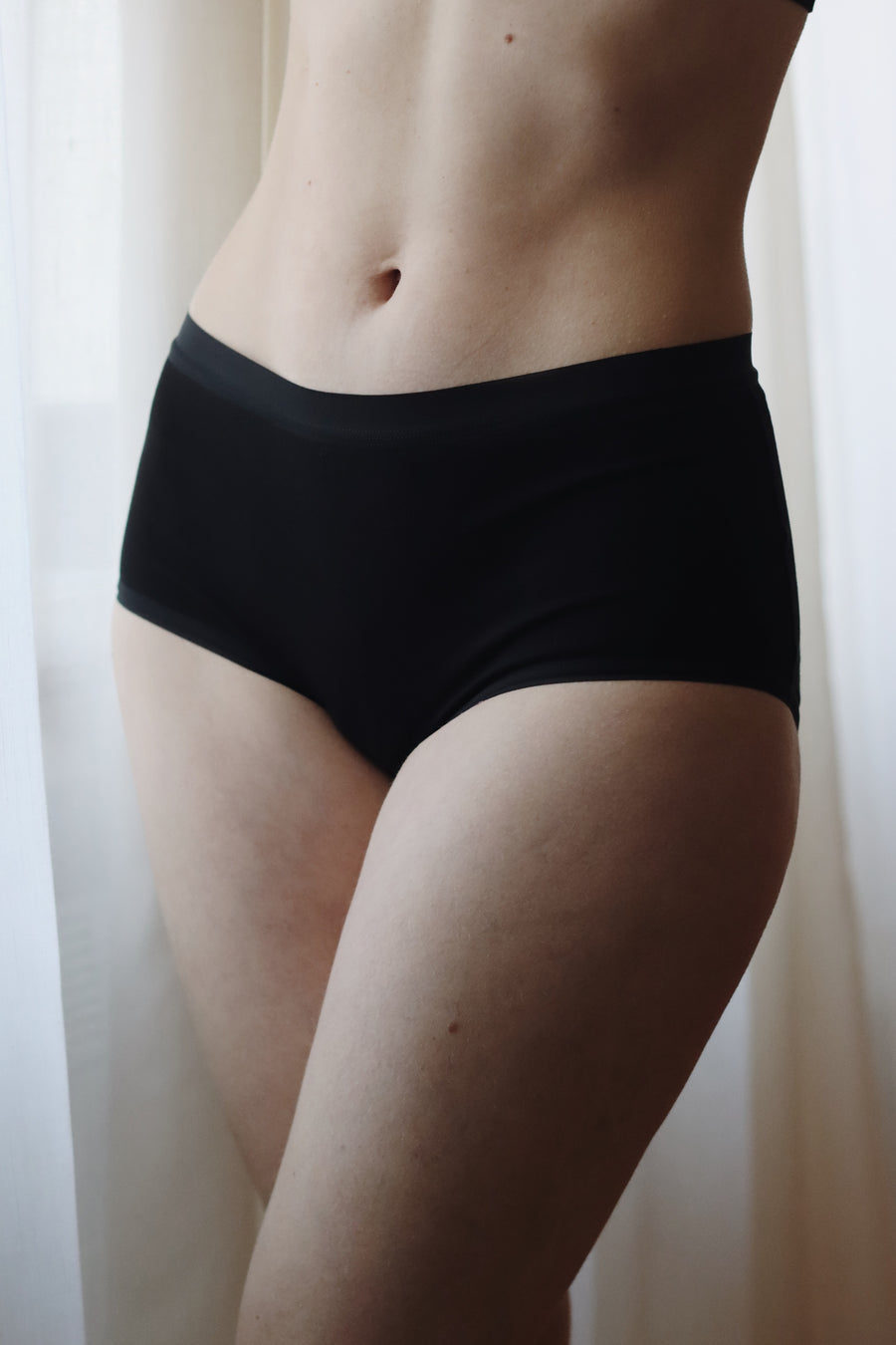 Cotton midwaist panties