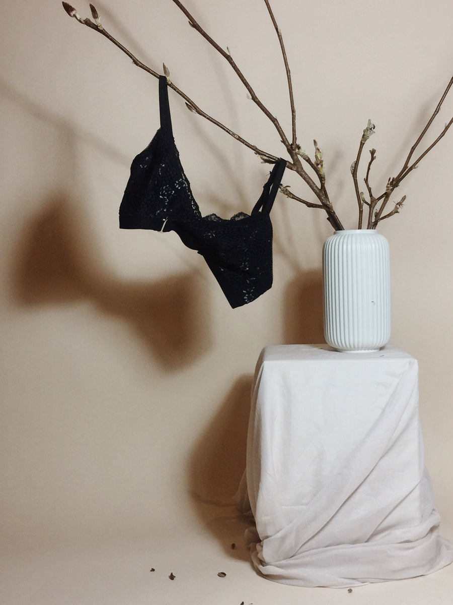 Maternity bra black