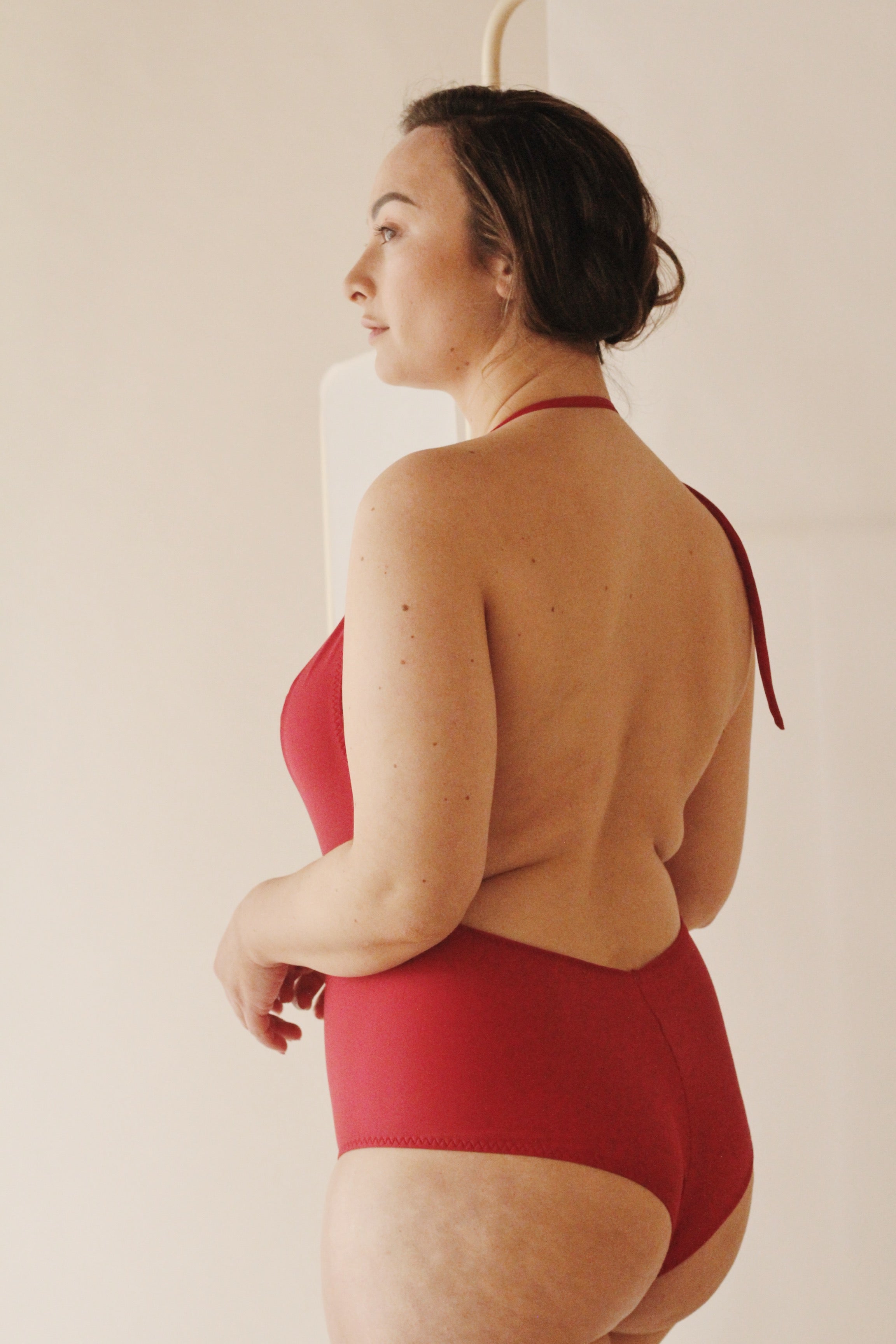 Doucement Red Bathing suit (last pieces size M)