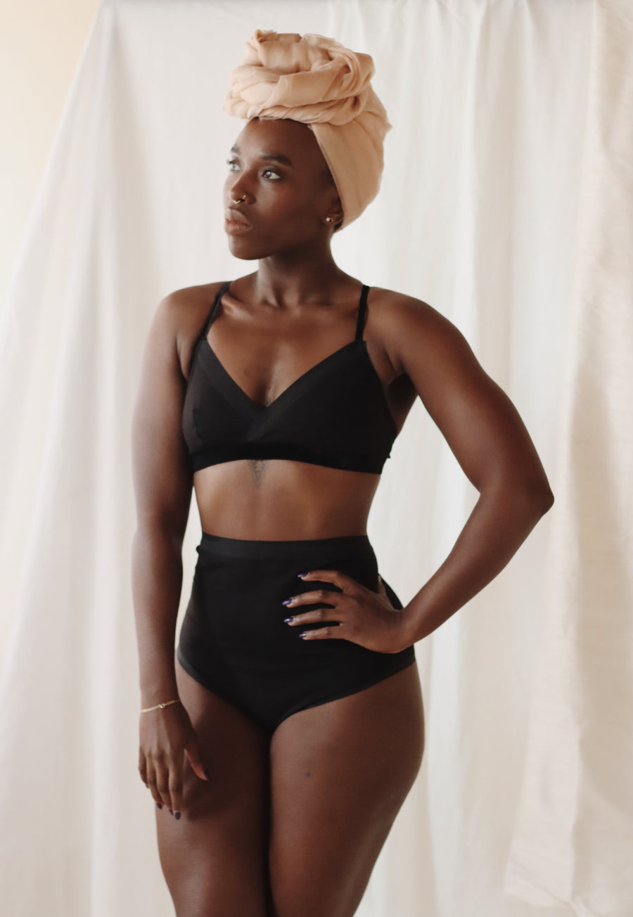 Cotton high waisted panties