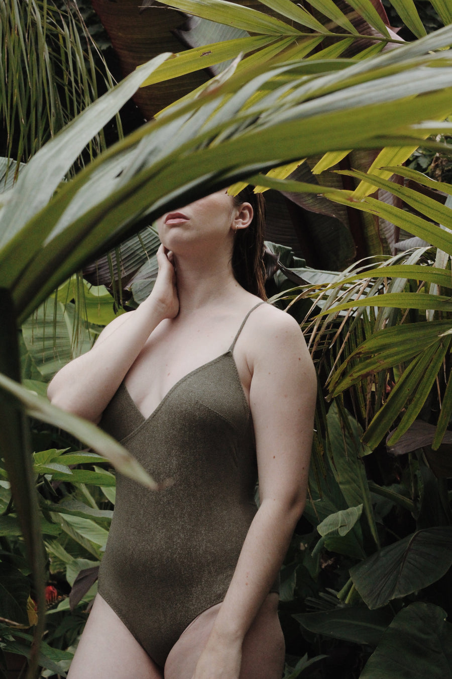 Allez-y Olive Bathing suit (last pieces)