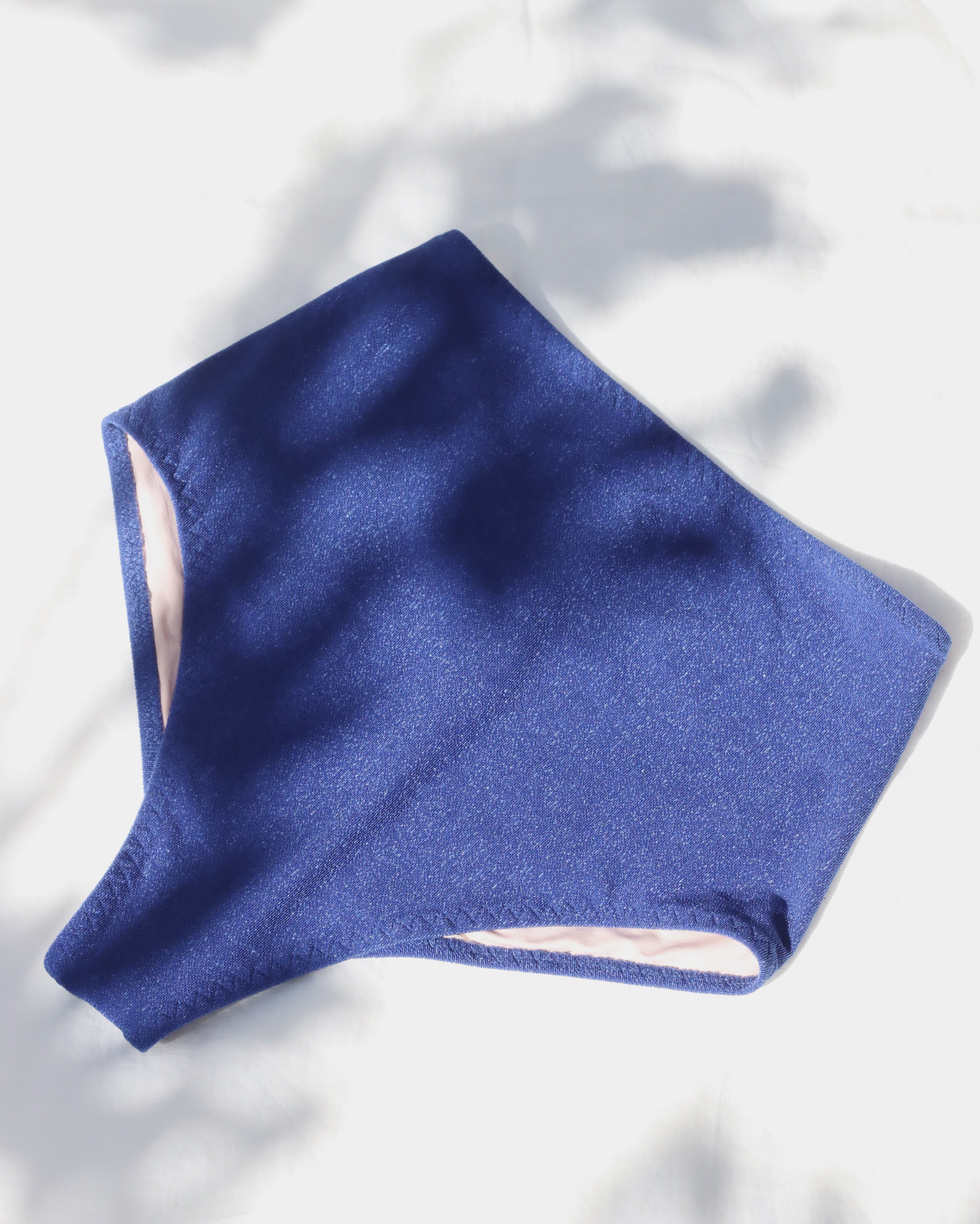 Je m'en fou Cobalt Blue bikini bottoms (low in stock!)