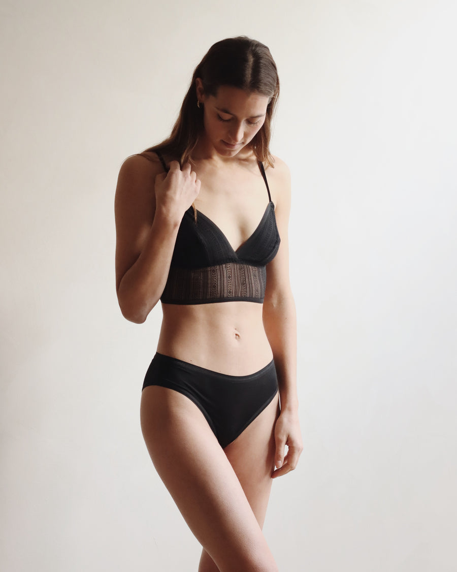 Coquette panties black (last pieces size L)