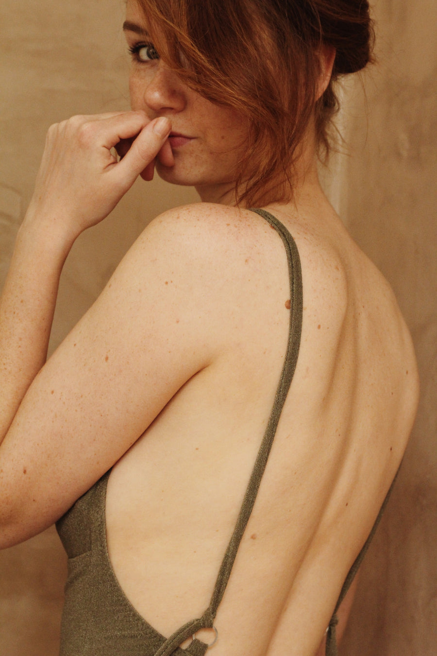 Allez-y Olive Bathing suit (last pieces)