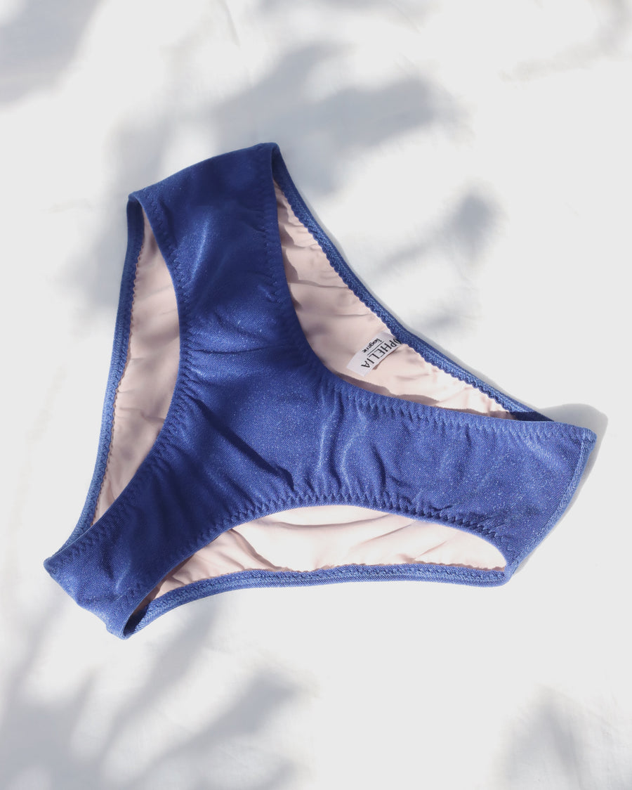 Le Fine Fleur Cobalt Blue bikini bottoms